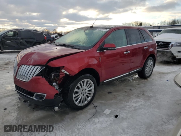 2014 Lincoln MKX with VIN 2LMDJ8JK7EBL02758, listed as a Copart auction lot 89370005 with 165,585 mi miles and Clean Title. Bid and sale history available at DreamBid. Image 1.