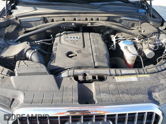 2017 Audi Q5 Premium Plus with VIN WA1L2AFP4HA006109, listed as a Copart auction lot 57851885 with 73,646 mi miles and Salvage title. Bid and sale history available at DreamBid. Image 12.