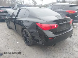 2015 Infiniti Q50 with VIN JN1BV7AP1FM347436, listed as a IAAI auction lot 41405852 with 126,940 mi miles and . Bid and sale history available at DreamBid. Image 3.