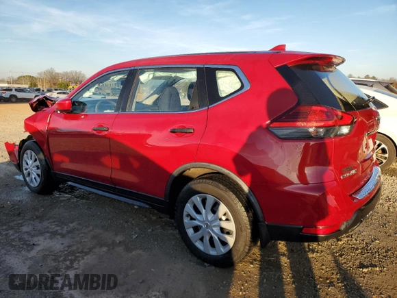 2017 Nissan Rogue SV with VIN JN8AT2MT4HW402483, listed as a Copart auction lot 45472695 with 124,600 mi miles and Salvage title. Bid and sale history available at DreamBid. Image 2.