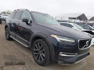 2016 Volvo XC90 T6 Momentum with VIN YV4A22PK8G1022234, listed as a IAAI auction lot 41705411 with 123,072 mi miles. Bid and sale history available at carsss.com. Image 1.