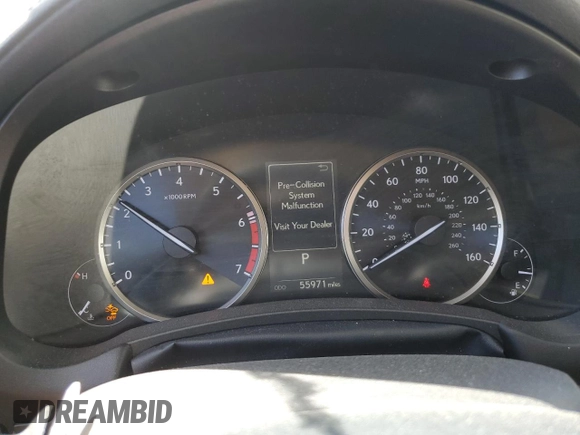 2021 Lexus NX with VIN JTJGARBZ6M2181513, listed as a Copart auction lot 48234735 with 55,971 mi miles and Salvage Title. Bid and sale history available at carsss.com. Image 9.