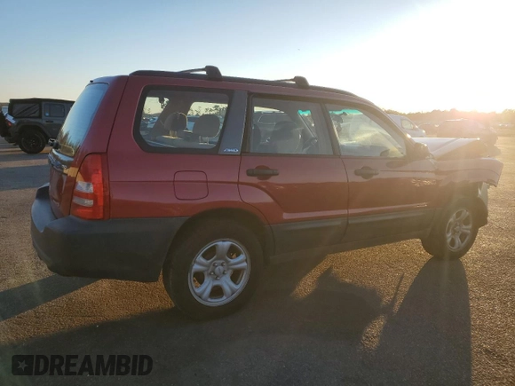 2003 Subaru Forester X with VIN JF1SG63663G751712, listed as a Copart auction lot 84119204 with 103,978 mi miles and Salvage Title. Bid and sale history available at carsss.com. Image 3.