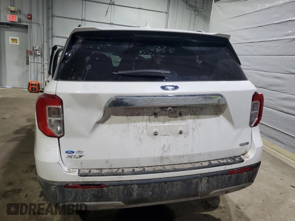 2020 Ford Explorer XLT with VIN 1FMSK8DH8LGC55228, listed as a Copart auction lot 47420315 with Not Provided miles and Salvage Title. Bid and sale history available at DreamBid. Image 6.