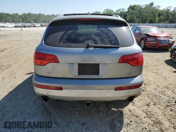 2008 Audi Q7 4.2L Premium with VIN WA1BV74L78D031543, listed as a Copart auction lot 60248224 with 102,023 mi miles and Salvage Title. Bid and sale history available at carsss.com. Image 6.