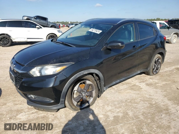 2018 Honda HR-V EX-L Navi with VIN 3CZRU5H78JM717815, listed as a Copart auction lot 84270424 with 78,450 mi miles and Salvage Title. Bid and sale history available at carsss.com. Image 1.