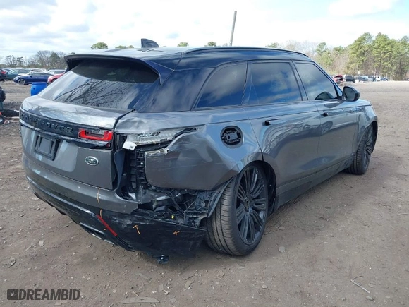 2019 Land Rover Range Rover Velar R-Dynamic SE with VIN SALYL2FV3KA226306, listed as a IAAI auction lot 42032477 with 77,184 mi miles. Bid and sale history available at carsss.com. Image 4.