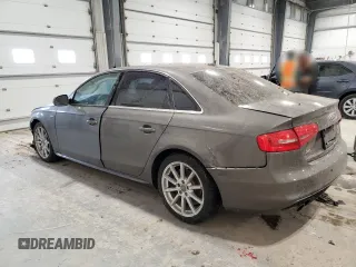 2014 Audi A4 Premium Plus with VIN WAUFFAFL5EN020462, listed as a Copart auction lot 48224945 with 154,693 mi miles and Salvage Title. Bid and sale history available at carsss.com. Image 2.