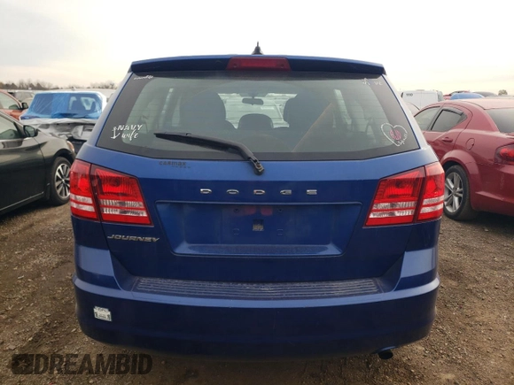 2015 Dodge Journey SE z VIN 3C4PDCABXFT715058, wystawiony jako Copart lot #49233205 z przebiegiem 147 651 mil mil oraz Nie do naprawy • Non repairable. Historia ofert i sprzedaży dostępna na DreamBid. Obrazek 6.