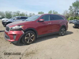 2020 Kia Sorento LX V6 with VIN 5XYPG4A52LG666254, listed as a Copart auction lot 54121115 with 150,587 mi miles and Clean Title. Bid and sale history available at carsss.com. Image 1.