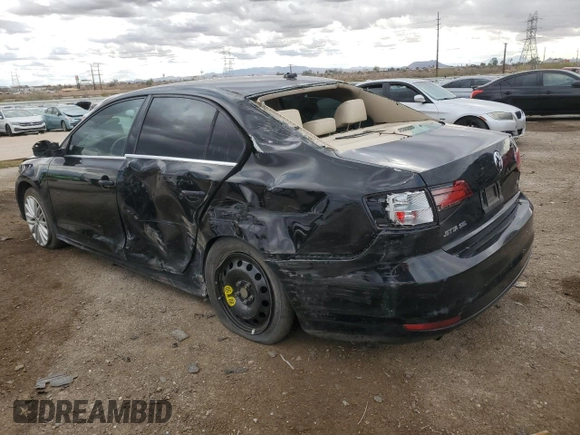2016 Volkswagen Jetta Sedan 1.8T SEL with VIN 3VWL07AJ0GM228629, listed as a Copart auction lot 48439375 with 177,119 mi miles and Salvage Title. Bid and sale history available at carsss.com. Image 2.