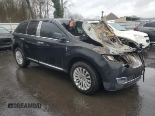 2013 Lincoln MKX with VIN 2LMDJ8JK7DBL00846, listed as a Copart auction lot 51838655 with 0 mi miles and Salvage Title. Bid and sale history available at carsss.com. Image 4.