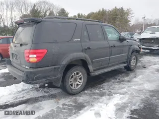 2003 Toyota Sequoia Limited with VIN 5TDBT48A13S177601, listed as a IAAI auction lot 41491390 with 218,243 mi miles. Bid and sale history available at carsss.com. Image 4.
