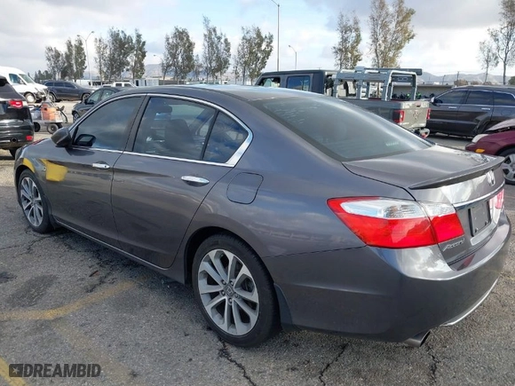 2014 Honda Accord Sedan Sport with VIN 1HGCR2F51EA127781, listed as a IAAI auction lot 41518351 with 156,630 mi miles. Bid and sale history available at carsss.com. Image 3.