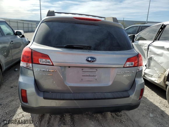 2011 Subaru Outback 2.5i Prem AWP/Pwr Moon with VIN 4S4BRBGC7B3406705, listed as a Copart auction lot 49200005 with 0 mi miles and Salvage Title. Bid and sale history available at carsss.com. Image 6.