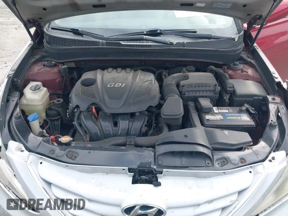 2011 Hyundai Sonata GLS with VIN 5NPEB4AC9BH057240, listed as a IAAI auction lot 41919938 with 149,580 mi miles and . Bid and sale history available at carsss.com. Image 10.