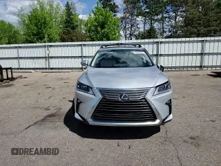2017 Lexus RX 350 with VIN 2T2BZMCA6HC083229, listed as a Copart auction lot 58265835 with 61,548 mi miles and Salvage title. Bid and sale history available at DreamBid. Image 14.