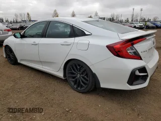 2020 Honda Civic Si with VIN 2HGFC1E53LH201033, listed as a Copart auction lot 77314194 with 79,000 mi miles and Clean Title. Bid and sale history available at DreamBid. Image 2.