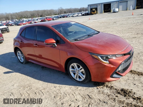 2019 Toyota Corolla Hatchback SE with VIN JTNK4RBE0K3049349, listed as a Copart auction lot 41365655 with 15,889 mi miles and Salvage Title. Bid and sale history available at carsss.com. Image 4.