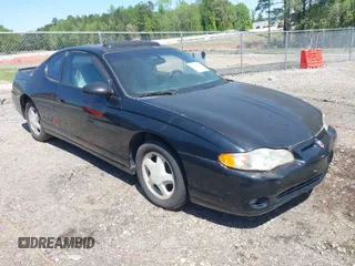 2000 Chevrolet Monte Carlo SS with VIN 2G1WX12K6Y9220294, listed as a IAAI auction lot 41981864 with 1 mi miles. Bid and sale history available at carsss.com. Image 1.