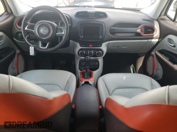 2016 Jeep Renegade Limited with VIN ZACCJBDT9GPD03910, listed as a Copart auction lot 59507745 with 100,971 mi miles and Salvage title. Bid and sale history available at DreamBid. Image 8.