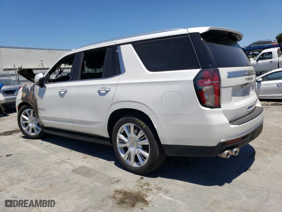 2022 Chevrolet Tahoe High Country with VIN 1GNSKTKL6NR212181, listed as a Copart auction lot 59415103 with 0 mi miles. Bid and sale history available at carsss.com. Image 2.