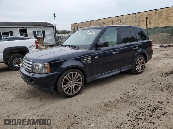 2009 Land Rover Range Rover Sport SC z VIN SALSH23469A193024, wystawiony jako Copart lot #58624605 z przebiegiem 117 444 mil mil oraz Czysty tytuł • Clean title. Historia ofert i sprzedaży dostępna na DreamBid. Obrazek 1.