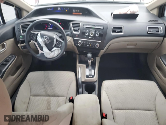 2015 Honda Civic LX with VIN 2HGFB2F50FH557161, listed as a Copart auction lot 46039215 with 133,232 mi miles and Salvage Title. Bid and sale history available at DreamBid. Image 8.