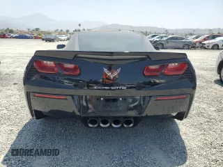 2014 Chevrolet Corvette 1LT with VIN 1G1YB2D74E5115073, listed as a Copart auction lot 58377745 with Not provided miles and Clean title. Bid and sale history available at DreamBid. Image 6.