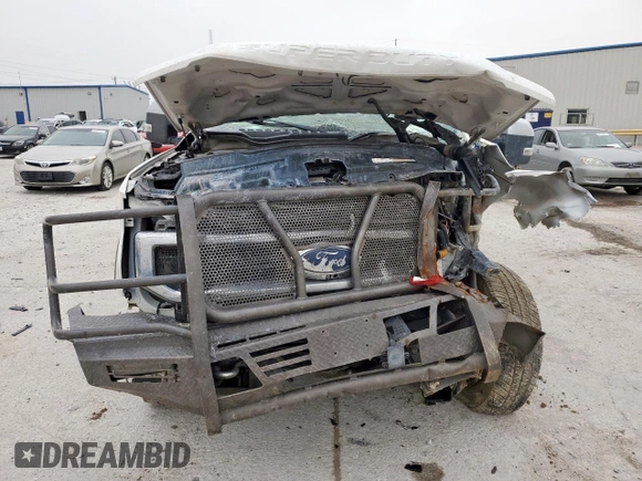 2022 Ford F-250 XL with VIN 1FT7W2BT1NED21300, listed as a Copart auction lot 58690815 with Not provided miles and Salvage title. Bid and sale history available at DreamBid. Image 5.