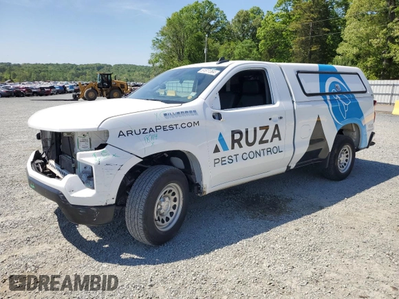 2022 Chevrolet Silverado 1500 Work Truck with VIN 3GCNAAEK5NG506171, listed as a Copart auction lot 51511364 with 31,285 mi miles and Salvage Title. Bid and sale history available at DreamBid. Image 1.
