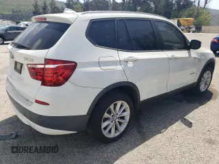 2013 BMW X3 xDrive28i with VIN 5UXWX9C50D0A24548, listed as a Copart auction lot 50700105 with 103,006 mi miles and Clean Title. Bid and sale history available at carsss.com. Image 3.