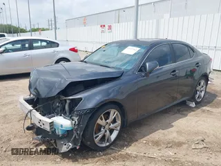 2009 Lexus IS with VIN JTHBK262195094380, listed as a IAAI auction lot 42035562 with 174,977 mi miles. Bid and sale history available at carsss.com. Image 2.