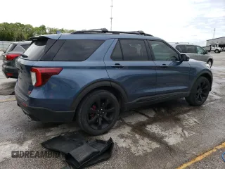2020 Ford Explorer ST with VIN 1FM5K8GCXLGA07009, listed as a Copart auction lot 55667345 with 85,069 mi miles and Clean Title. Bid and sale history available at carsss.com. Image 3.
