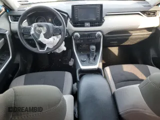 2021 Toyota RAV4 Hybrid XLE with VIN 4T3RWRFV0MU048192, listed as a Copart auction lot 46484215 with 46,942 mi miles and Salvage Title. Bid and sale history available at carsss.com. Image 8.