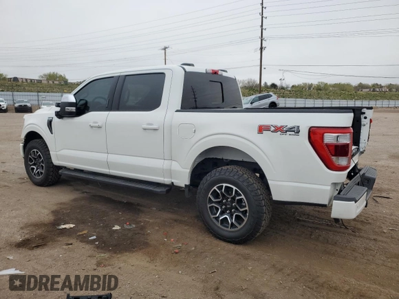 2022 Ford F-150 XL with VIN 1FTFW1E83NFC11064, listed as a Copart auction lot 54583745 with 34,722 mi miles and Salvage Title. Bid and sale history available at DreamBid. Image 2.