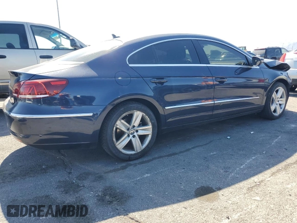 2013 Volkswagen CC Sport Plus z VIN WVWBP7AN4DE569787, wystawiony jako Copart lot #57450665 z przebiegiem 92 826 mil mil oraz Szkody całkowita. Historia ofert i sprzedaży dostępna na DreamBid. Obrazek 3.