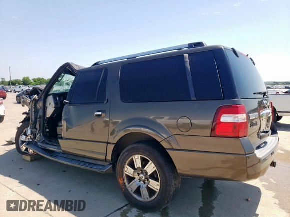 2008 Ford Expedition Max Limited with VIN 1FMFK195X8LA57367, listed as a Copart auction lot 56832035 with Not provided miles and Salvage title. Bid and sale history available at DreamBid. Image 2.
