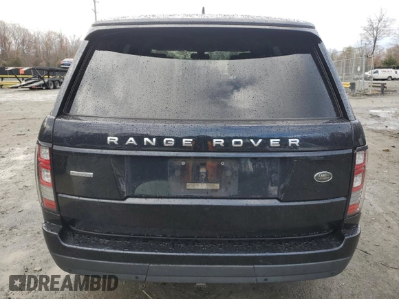 2015 Land Rover Range Rover Autobiography with VIN SALGV2TFXFA217448, listed as a Copart auction lot 81791184 with 102,703 mi miles and Salvage title. Bid and sale history available at DreamBid. Image 6.