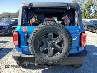 2024 Ford Bronco Black Diamond with VIN 1FMDE1AH3RLA45289, listed as a Copart auction lot 87805915 with 4,644 mi miles and Salvage title. Bid and sale history available at DreamBid. Image 6.
