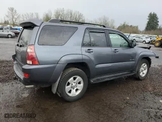 2005 Toyota 4Runner SR5 with VIN JTEBU14R758049423, listed as a Copart auction lot 46315895 with 221,863 mi miles and Salvage Title. Bid and sale history available at carsss.com. Image 3.