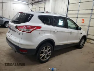 2014 Ford Escape Titanium with VIN 1FMCU9J94EUE52922, listed as a Copart auction lot 52143325 with 193,819 mi miles and Salvage Title. Bid and sale history available at carsss.com. Image 3.