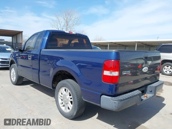 2008 Ford F-150 XL with VIN 1FTRF12228KD53401, listed as a IAAI auction lot 41830029 with 216,889 mi miles. Bid and sale history available at carsss.com. Image 3.