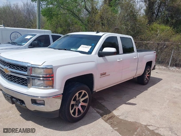2014 Chevrolet Silverado 1500 LT with VIN 3GCUKREC4EG117148, listed as a IAAI auction lot 41890032 with 255,367 mi miles. Bid and sale history available at carsss.com. Image 2.