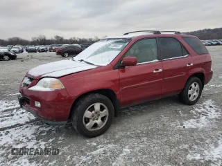 2006 Acura MDX with VIN 2HNYD18236H500123, listed as a Copart auction lot 44308425 with 117,569 mi miles and Salvage Title. Bid and sale history available at carsss.com. Image 1.