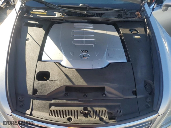 2009 Lexus LS 460 LWB with VIN JTHGL46FX95035992, listed as a Copart auction lot 46688365 with 109,763 mi miles and Salvage Title. Bid and sale history available at carsss.com. Image 11.
