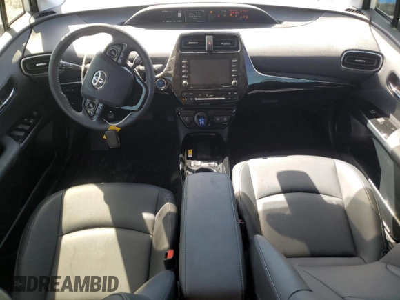 2022 Toyota Prius L Eco with VIN JTDKAMFU0N3181243, listed as a Copart auction lot 51579355 with 26,823 mi miles and Salvage Title. Bid and sale history available at DreamBid. Image 8.