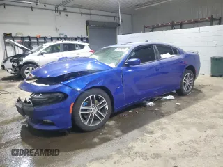 2018 Dodge Charger GT with VIN 2C3CDXJG6JH283348, listed as a Copart auction lot 89108315 with 152,268 mi miles and Salvage Title. Bid and sale history available at carsss.com. Image 1.