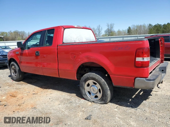 2006 Ford F-150 STX with VIN 1FTRX14W26NB57595, listed as a Copart auction lot 51207795 with 283,858 mi miles and Salvage title. Bid and sale history available at DreamBid. Image 2.