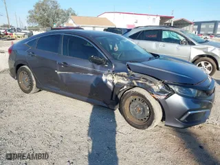 2019 Honda Civic Sedan LX with VIN 2HGFC2F61KH558416, listed as a IAAI auction lot 41636764 with 47,910 mi miles. Bid and sale history available at carsss.com. Image 1.